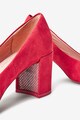 NEXT Pantofi de piele intoarsa ecologica cu toc bloc Femei