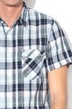 Timberland Szűk fazonú rövid ujjú kockás ing férfi