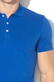 Emporio Armani Тениска с яка и цепки на подгъва Мъже