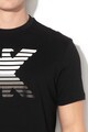 Emporio Armani Тениска с гумирано лого Мъже