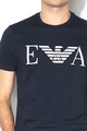 Emporio Armani Tricou cu logo brodat Barbati