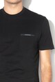 Emporio Armani Тениска с овално деколте и джоб на гърдите Мъже