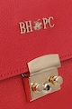 Beverly Hills Polo Club Кожена чанта за рамо с лого Жени