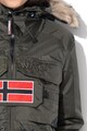 Geographical Norway Jacheta parka cu vatelina si garnitura de blana sintetica detasabila Bantouna Femei