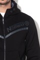 Geographical Norway Guvex logómintás kapucnis pulóver férfi