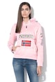 Geographical Norway Hanorac cu fermoar si logo Gymclass Femei