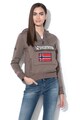 Geographical Norway Суитшърт Gymclass с качулка и цип Жени