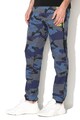 Geographical Norway Pantaloni sport cu imprimeu camuflaj si croiala conica Metal Barbati