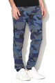 Geographical Norway Pantaloni sport cu imprimeu camuflaj si croiala conica Metal Barbati