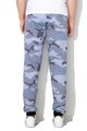 Geographical Norway Pantaloni sport cu imprimeu camuflaj si croiala conica Metal Barbati