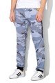 Geographical Norway Pantaloni sport cu imprimeu camuflaj si croiala conica Metal Barbati