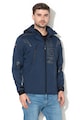 Geographical Norway Jacheta cu gluga si captuseala din fleece Talentueux Barbati