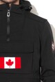 Canadian Peak Jacheta cu gluga si captuseala din fleece, fara inchidere Tokano Barbati