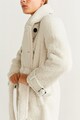 Mango Palton din blana shearling sintetica Fuzzy Femei