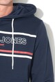 Jack & Jones New Shake Down normál fazonú kapucnis pulóver logóval férfi
