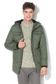 Jack & Jones Jacheta parka cu gluga si captuseala din material teddy Rock Barbati