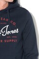 Jack & Jones Normál fazonú kapucnis pulóver logóval férfi