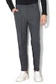 Selected Homme Pantaloni slim fit din amestec de lana, cu model houndstooth Barbati