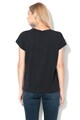 Vero Moda Tricou din amestec de modal, cu model text Birdie Femei