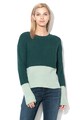 Vero Moda Pulover cu model colorblock si decolteu la baza gatului Glendora Femei