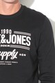 Jack & Jones Суитшърт Life с надписи Мъже