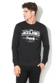 Jack & Jones Bluza sport regular fit cu imprimeu text Life Barbati