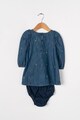 GAP Rochie din chambray cu buline brodate Fete