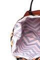 Emporio Armani Kifordítható shopper fazonú műbőr táska perforált logóval női