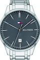 Tommy Hilfiger Ceas din otel inoxidabil cu logo pe cadran Barbati