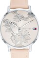 Tommy Hilfiger Часовник с флорален циферблат Жени