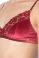 Skiny Sutien triunghiular cu textura moale, de catifea si dantela Velvet Dream Femei