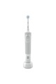 Oral-B Periuta de dinti electrica  Vitality D100 Sensi Ultra Thin, 7600 Oscilatii/min, Curatare 2D, 1 program, 1 capat Femei