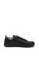 Love Moschino Pantofi sport de piele ecologica, cu aplicatie logo Femei