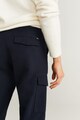 Mango Pantaloni cargo cu croiala conica Barbati