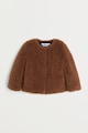 Mango Palton din blana shearling sintetica Rita Femei