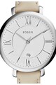 Fossil Часовник Jacqueline с кожена каишка Жени