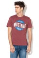 Mustang Tricou cu imprimeu logo Crack Barbati