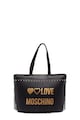 Love Moschino Geanta tote de piele ecologica, cu franjuri Femei