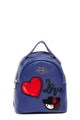 Love Moschino Rucsac de piele ecologica, cu decoratiuni Femei