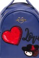 Love Moschino Rucsac de piele ecologica, cu decoratiuni Femei