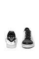 Emporio Armani Colorblock bőr sneaker domború logóval női