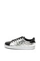 Emporio Armani Colorblock bőr sneaker domború logóval női