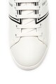 Emporio Armani Pantofi sport de piele cu logo stantat Femei