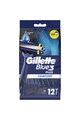 Gillette Aparat de ras de unica folosinta  Blue3, 12 buc Barbati