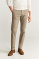 Mango Pantaloni chino slim fit Barna Barbati