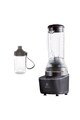 Electrolux Blender compact  , 900 W, 2 programe, cana 600 ml, recipient sport & cana din Tritan, fara BPA, Negru Femei