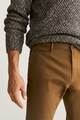 Mango Pantaloni chino slim fit Barna Barbati