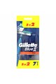 Gillette Aparat de ras de unica folosinta  Blue2 Plus, 7 buc Barbati