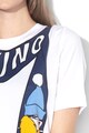 Love Moschino Tricou din amestec de modal, cu imprimeu logo Femei