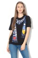 Love Moschino Tricou din amestec de modal, cu imprimeu logo Femei